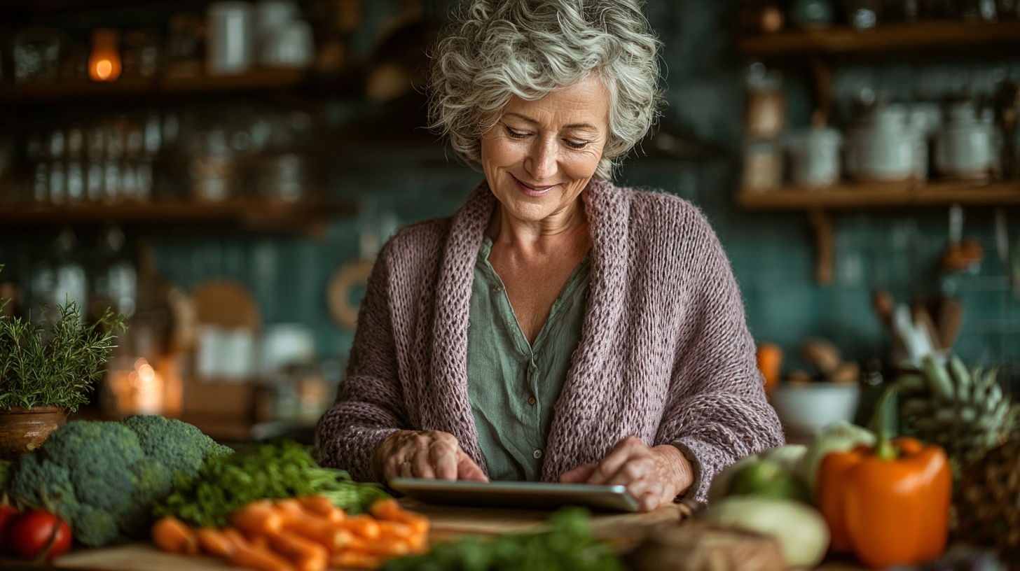 Nutricionista especialista en adultos mayores